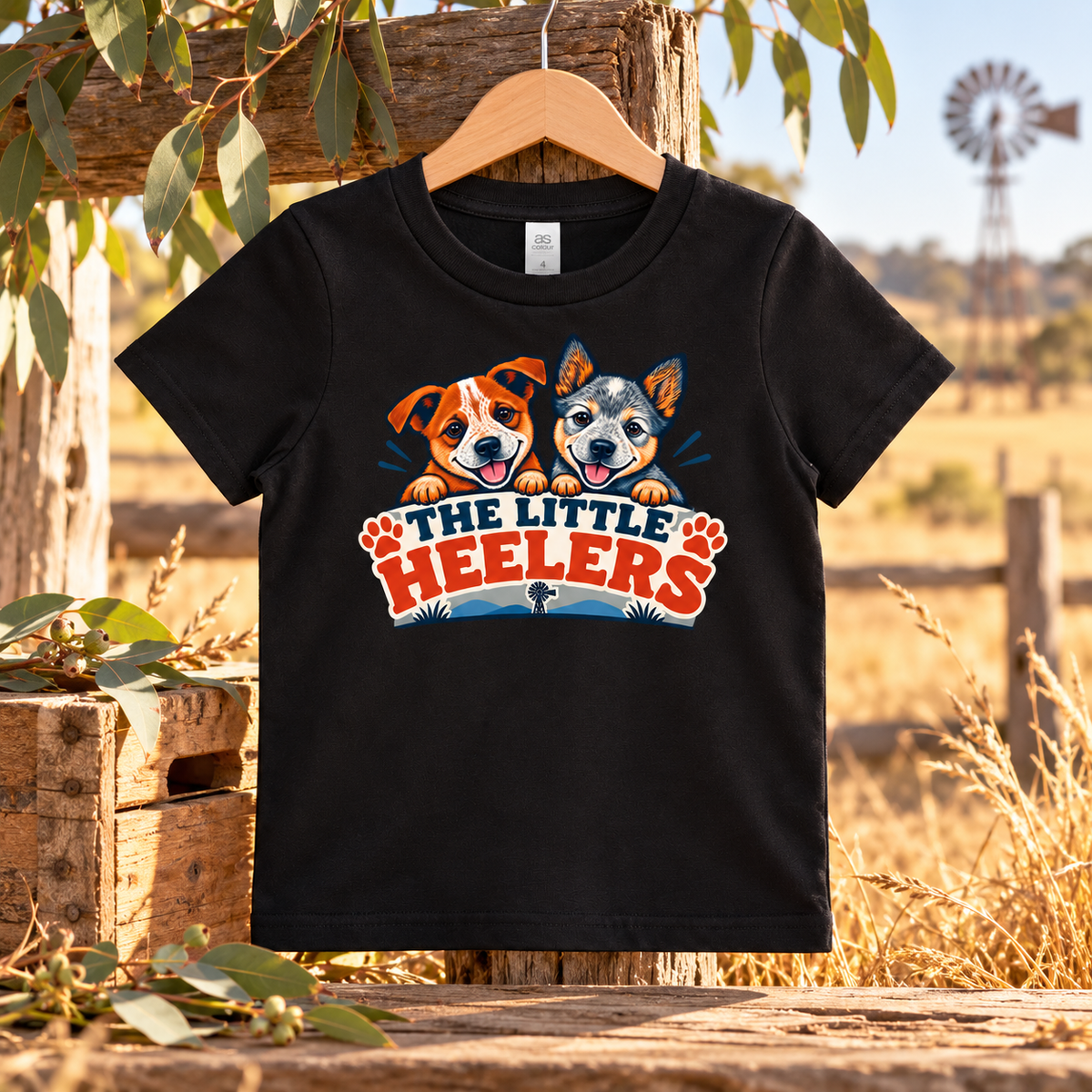 FAREWELLHILL Kids Staple Tee The Little Heelers
