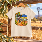 FAREWELLHILL Kids Staple Tee - Skippy the Bush Cattle Dog