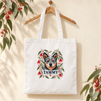 Tammy Bamboo Tote Bag - Floral
