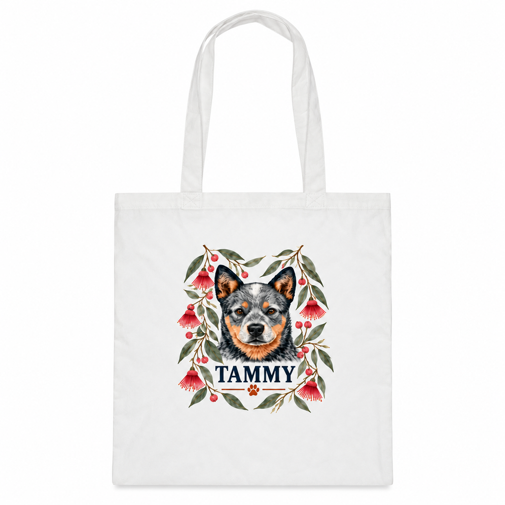 Tammy Bamboo Tote Bag - Floral