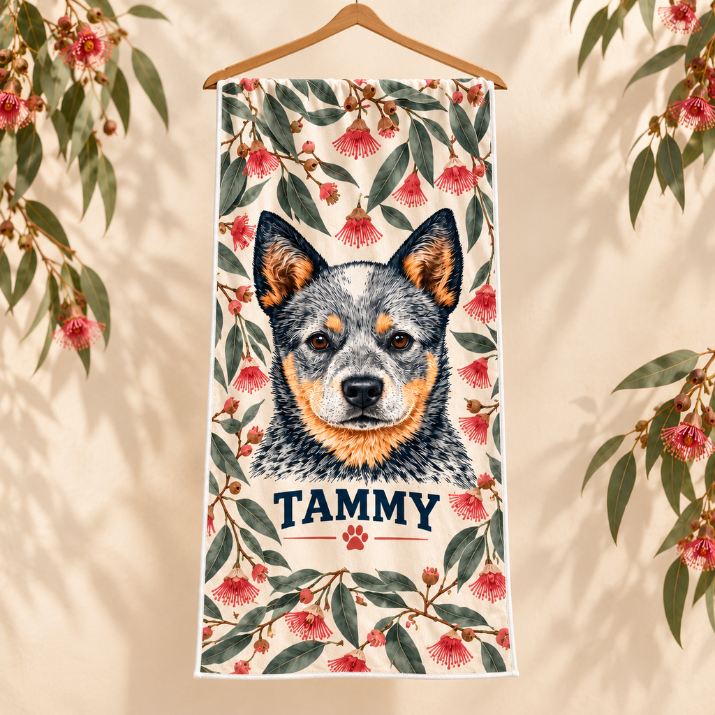 Tammy Ocean XL Beach Towel - Floral