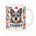Tammy Chroma Bone China Coffee Mug - Floral