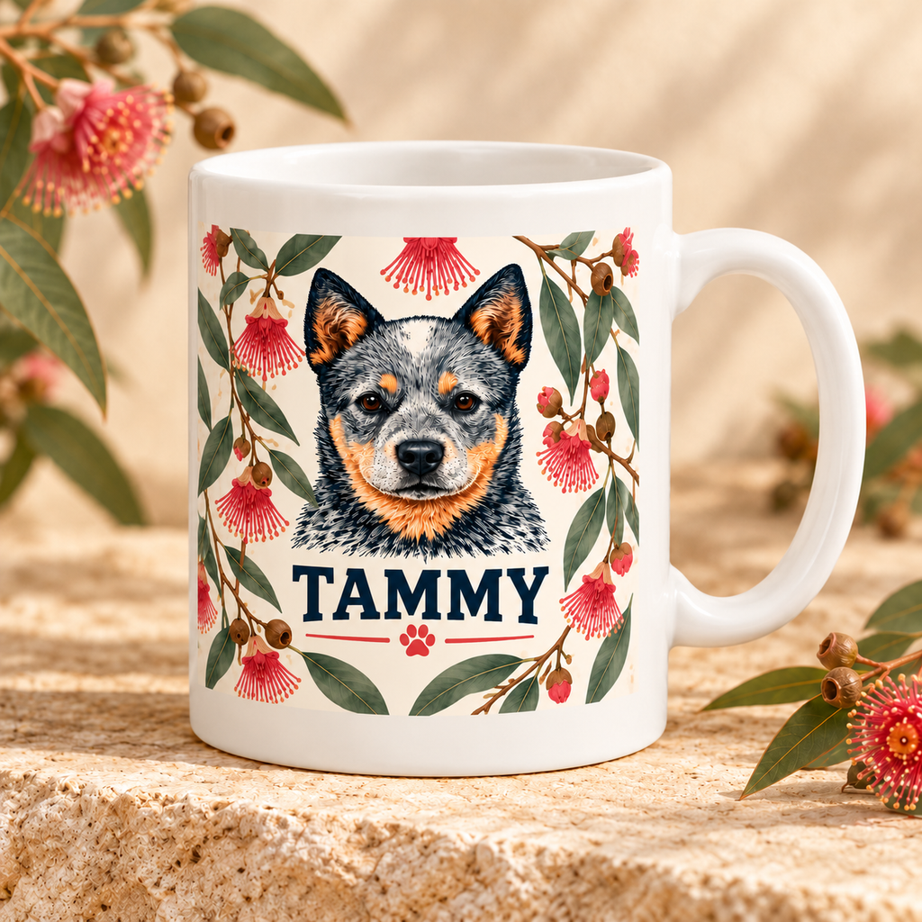 Tammy Chroma Bone China Coffee Mug - Floral