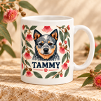Tammy Chroma Bone China Coffee Mug - Floral
