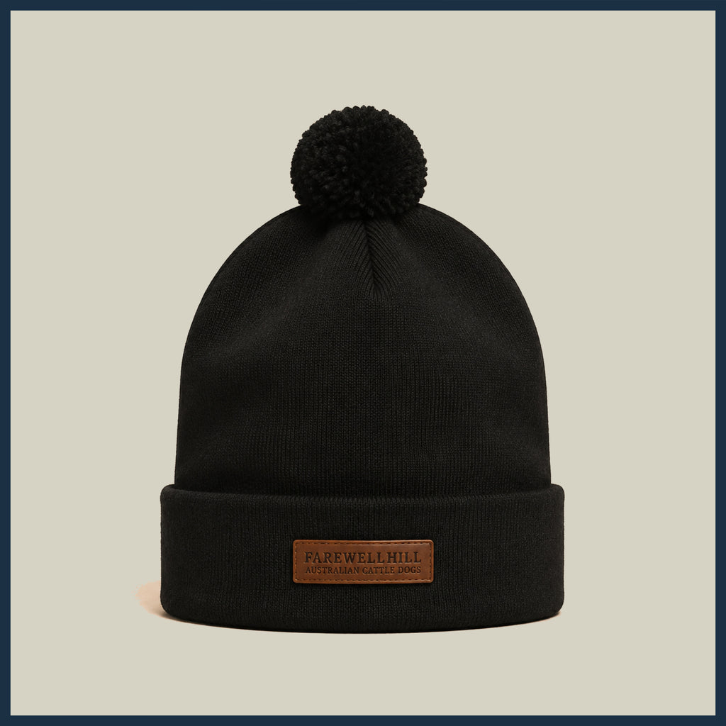 FAREWELLHILL Pom Pom Beanie