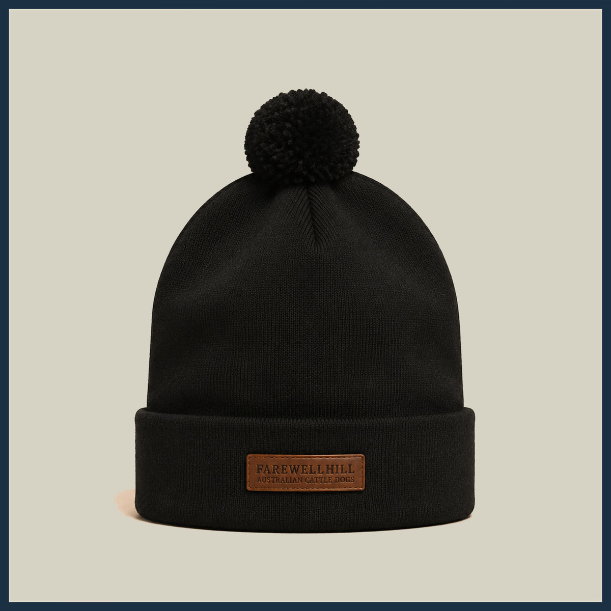 FAREWELLHILL Pom Pom Beanie