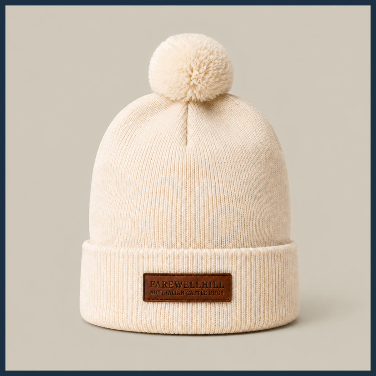 FAREWELLHILL Pom Pom Beanie