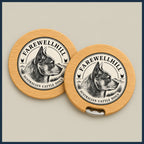 FAREWELLHILL Bamboo Coaster Set of Two