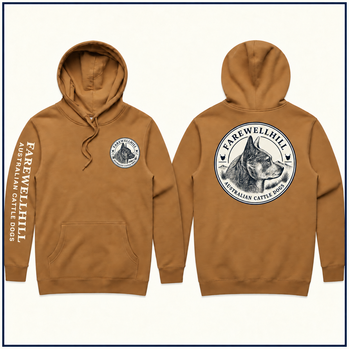 FAREWELLHILL Men's Stencil Hood