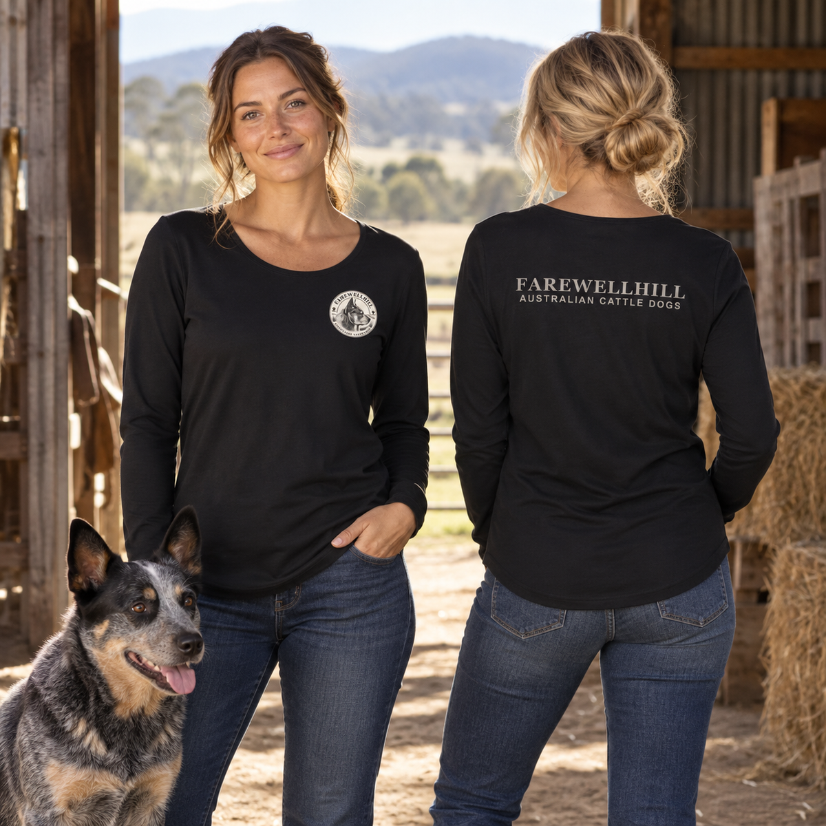 FAREWELLHILL Women's Mali Tee – Long Sleeve