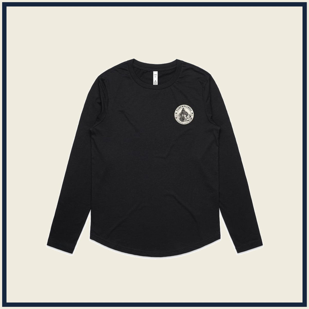 FAREWELLHILL Women's Maple Curve Tee – Long Sleeve