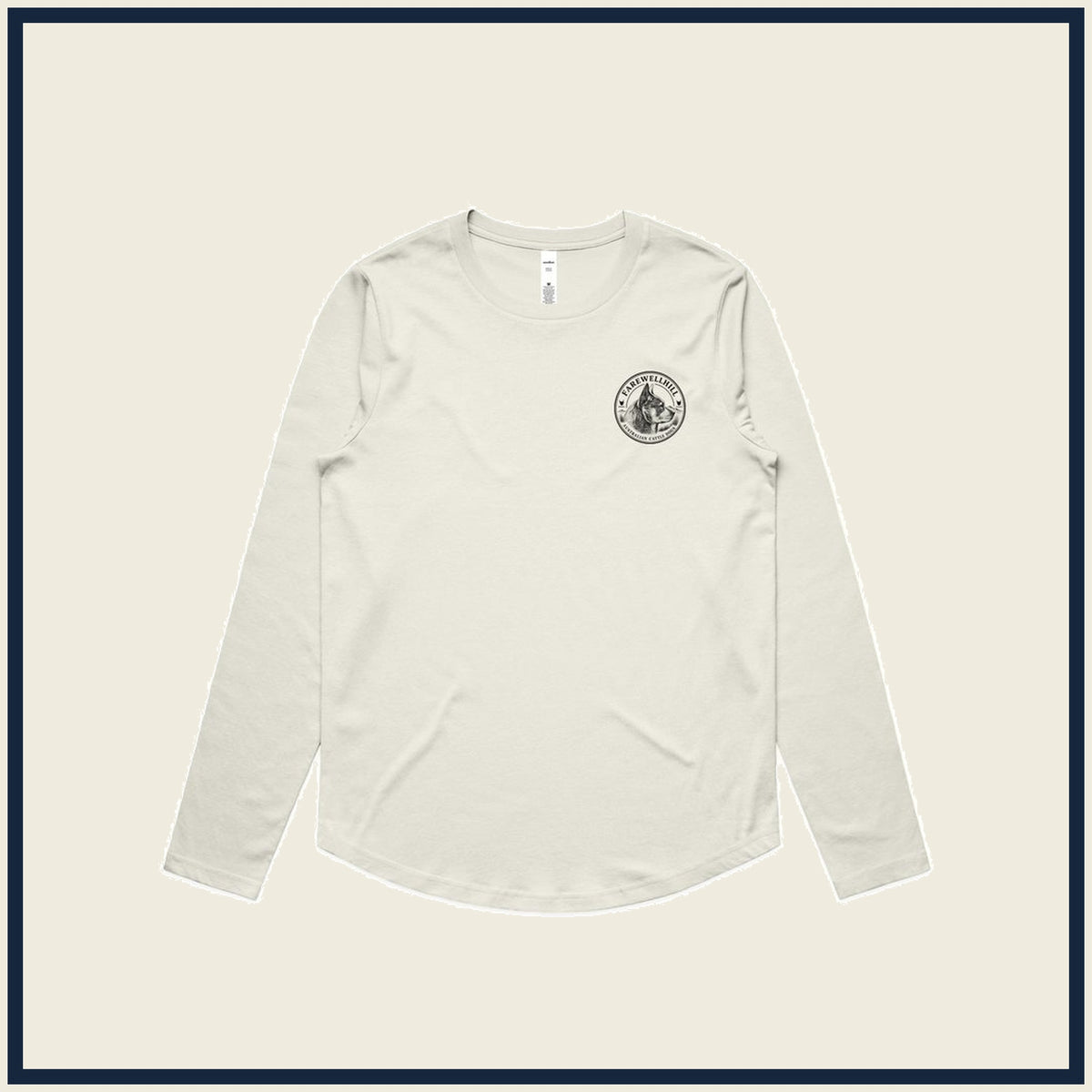 FAREWELLHILL Women's Maple Curve Tee – Long Sleeve