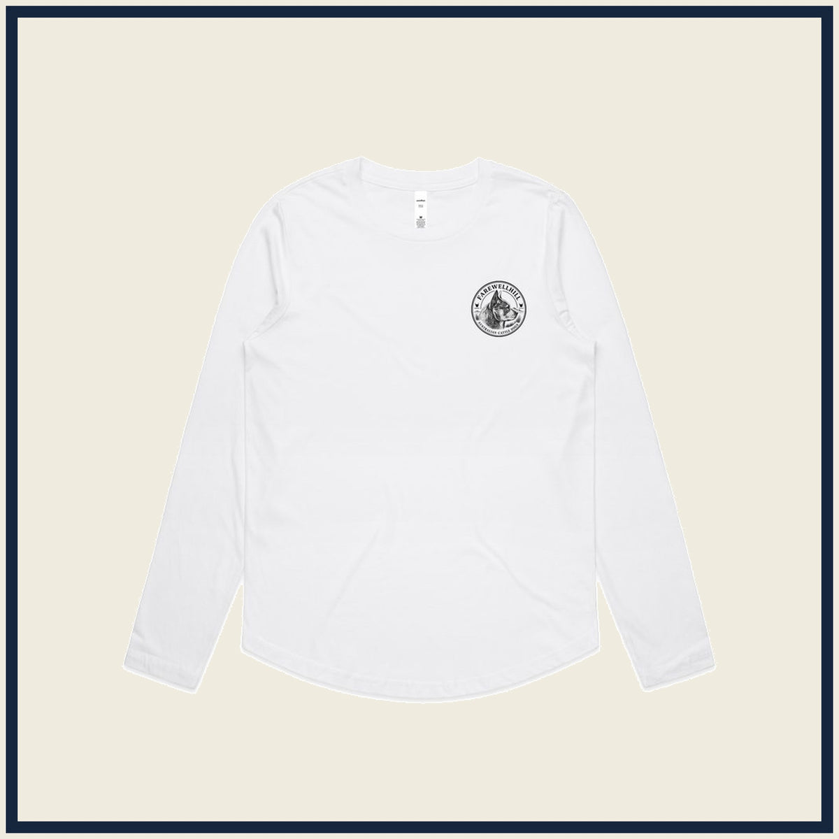FAREWELLHILL Women's Maple Curve Tee – Long Sleeve