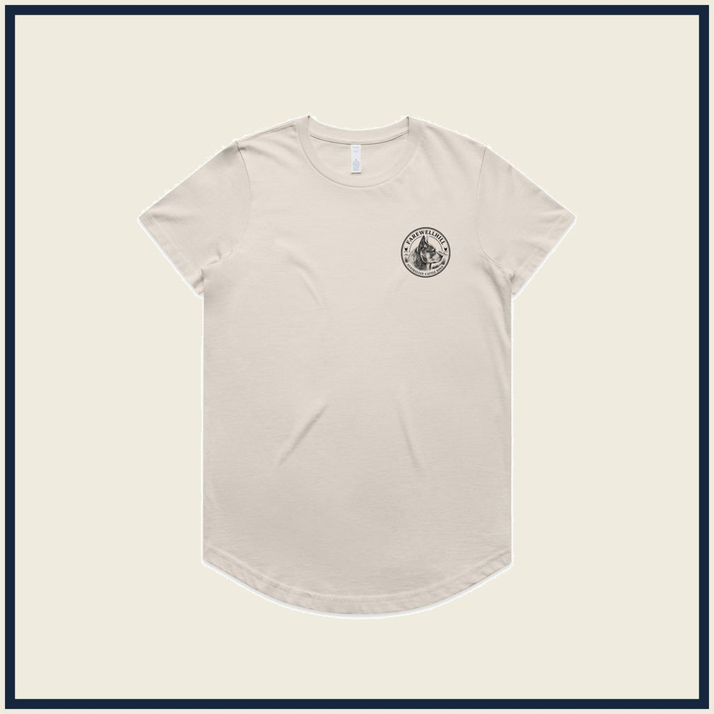 FAREWELLHILL Women's Maple Curve Tee – Short Sleeve