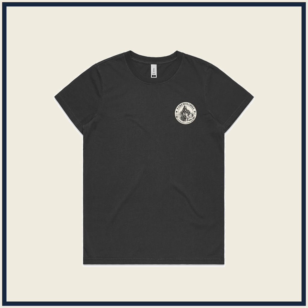 FAREWELLHILL Women's Maple Faded Tee – Short Sleeve