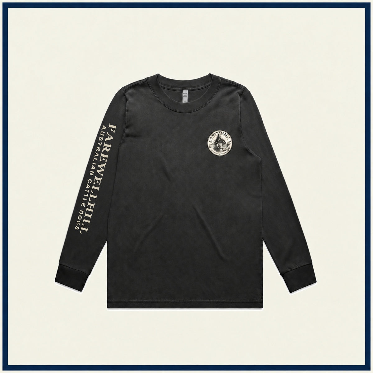 FAREWELLHILL Women's Heavy Faded Tee – Long Sleeve