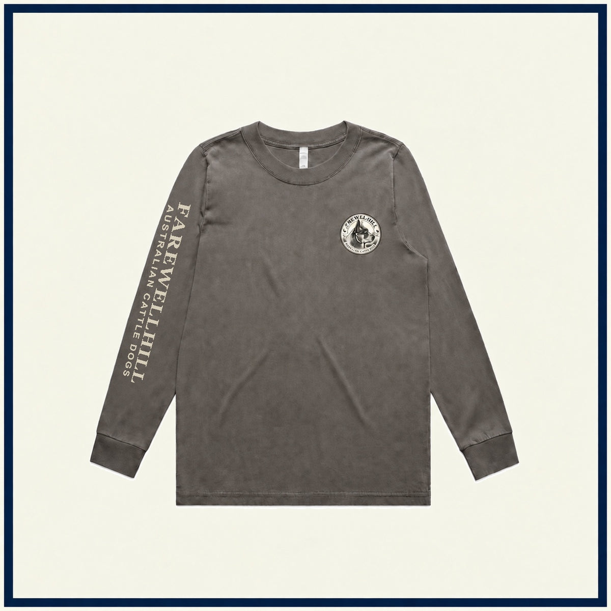 FAREWELLHILL Women's Heavy Faded Tee – Long Sleeve