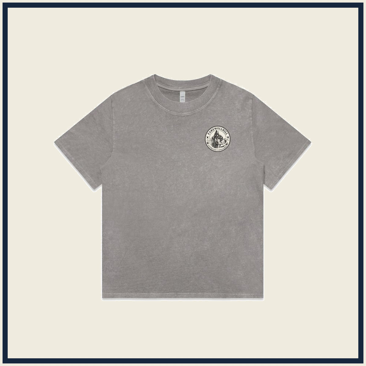 FAREWELLHILL Women's Stone Wash Heavy Tee – Short Sleeve