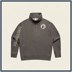 FAREWELLHILL Women's Relax Faded Half Zip Jumper