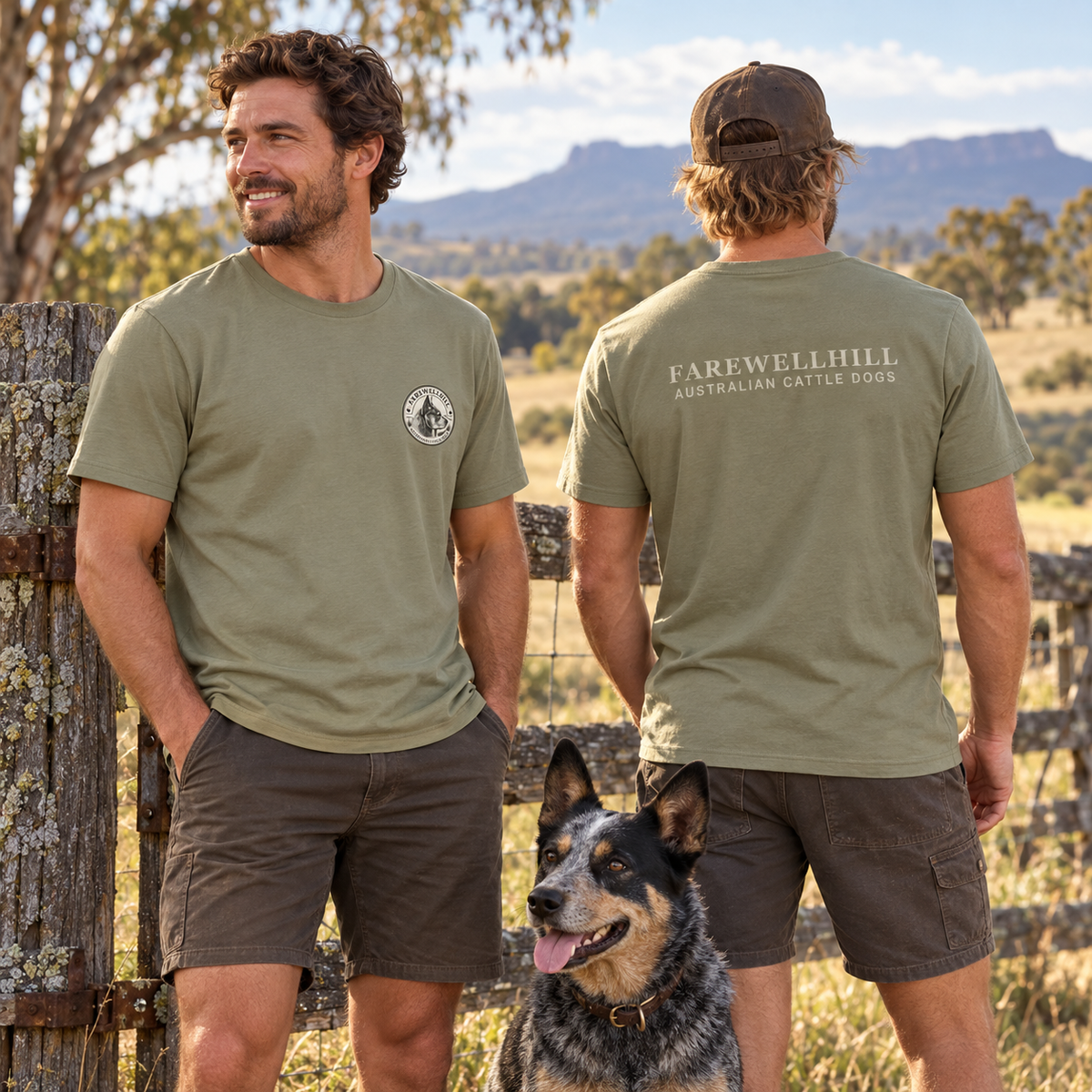 FAREWELLHILL Men's Staple Organic Tee – Short Sleeve