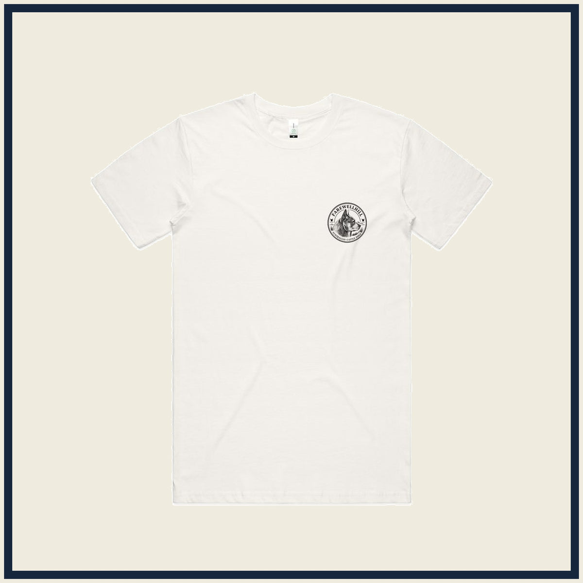 FAREWELLHILL Men's Staple Organic Tee – Short Sleeve