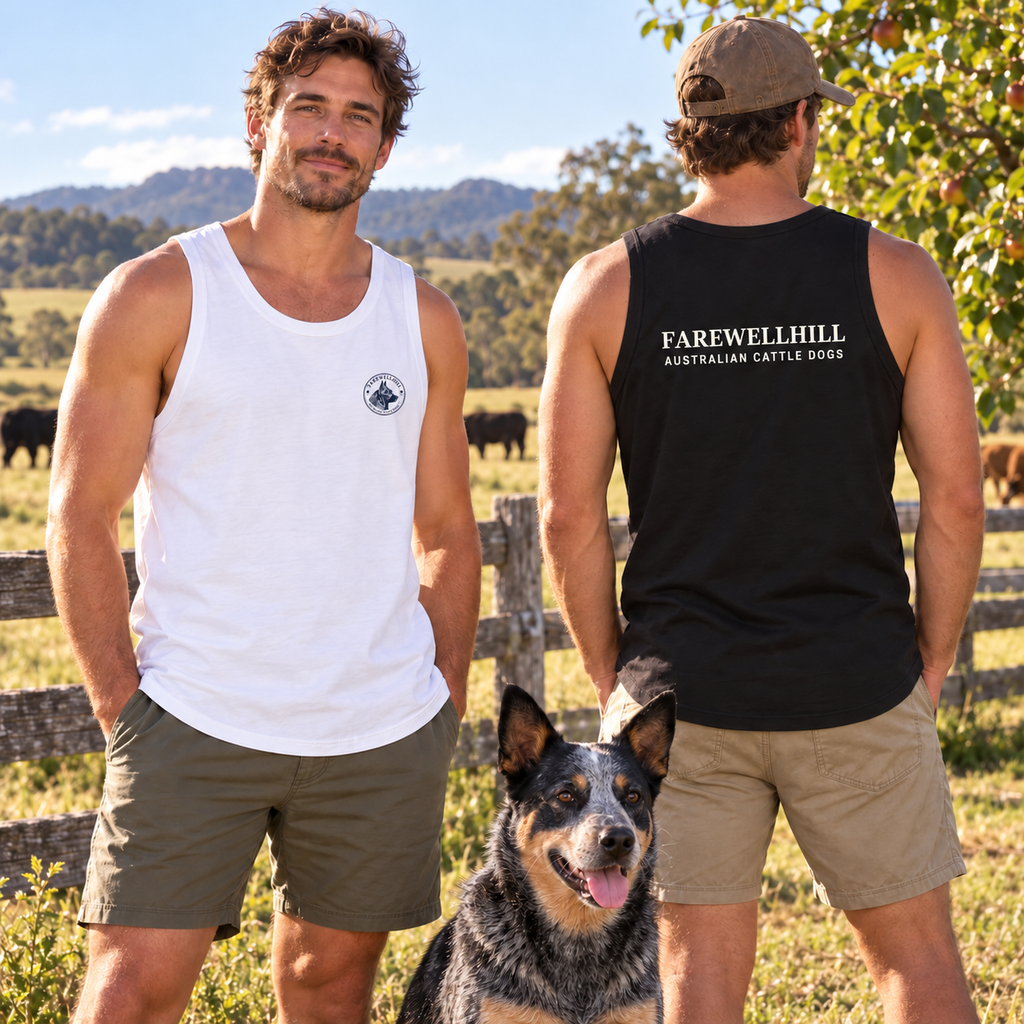 FAREWELLHILL Men's Authentic Singlet