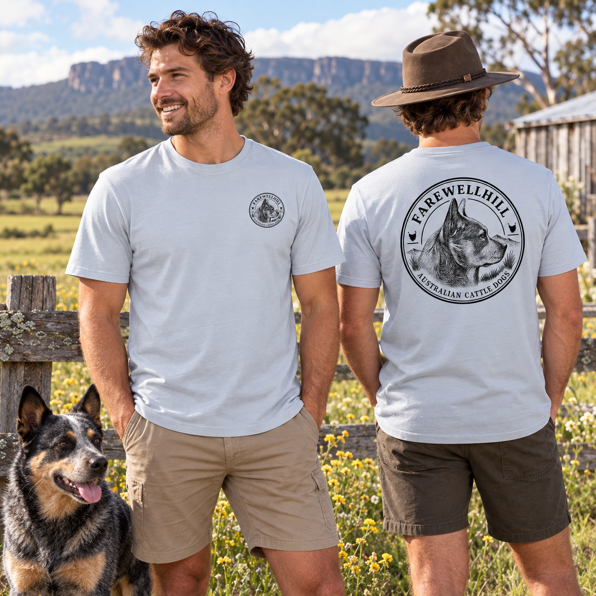 FAREWELLHILL Men's Classic Minus Tee – Short Sleeve
