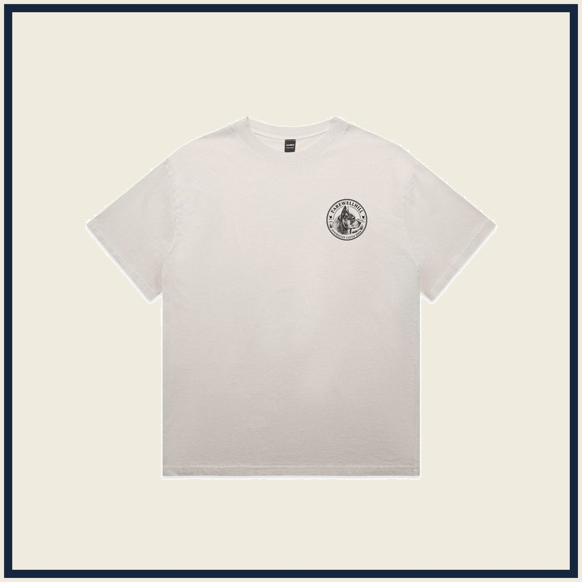 FAREWELLHILL Men's Heavy Faded Minus Tee – Short Sleeve