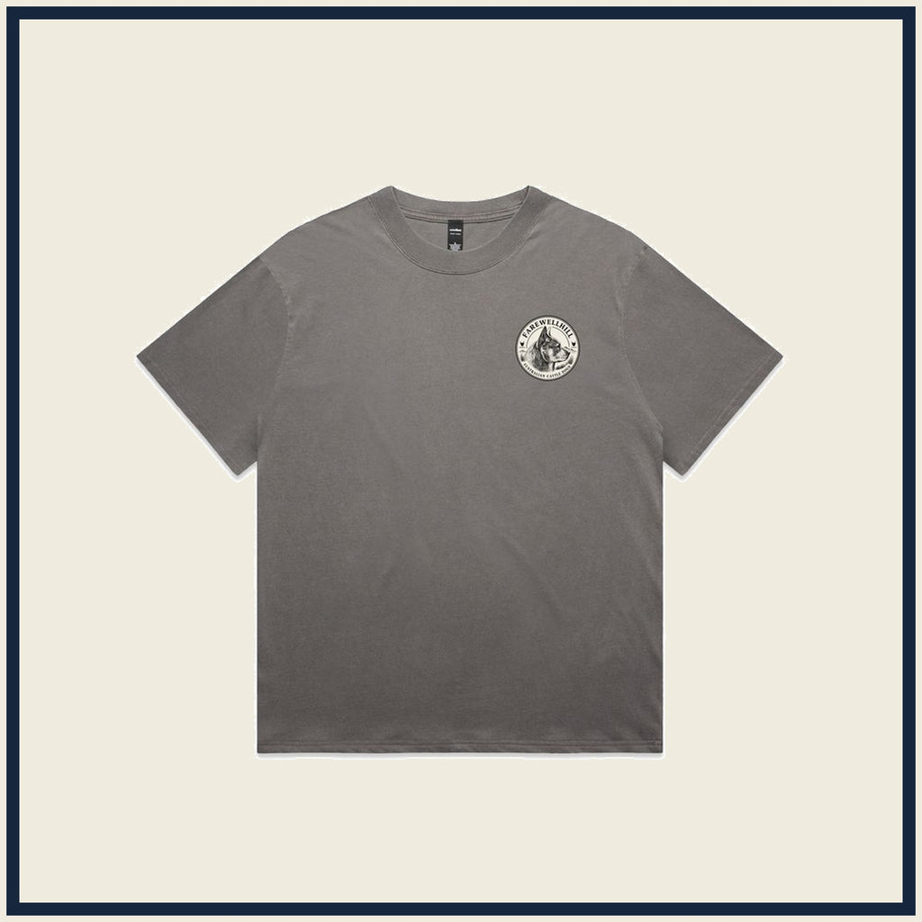 FAREWELLHILL Men's Heavy Faded Minus Tee – Short Sleeve
