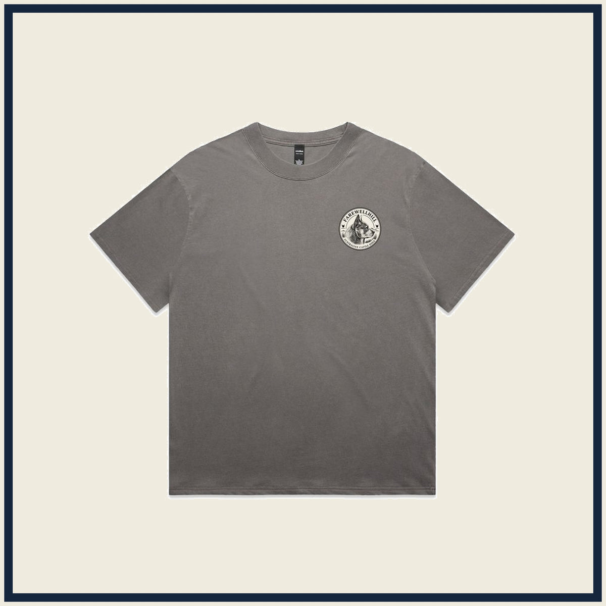 FAREWELLHILL Men's Heavy Faded Minus Tee – Short Sleeve
