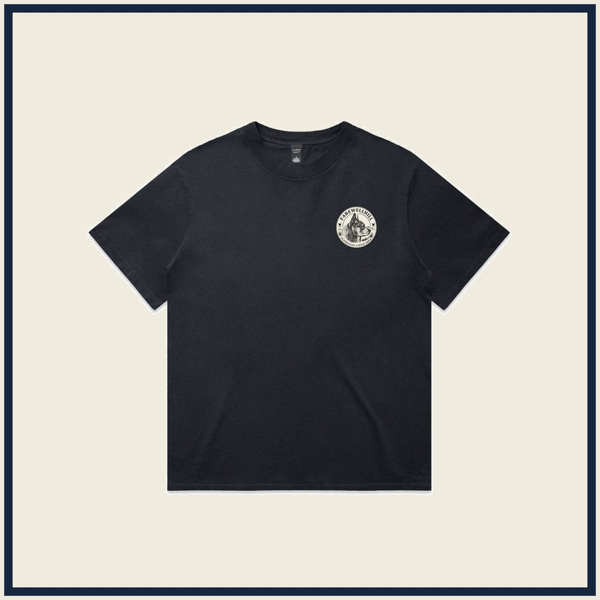 FAREWELLHILL Men's Heavy Faded Minus Tee – Short Sleeve