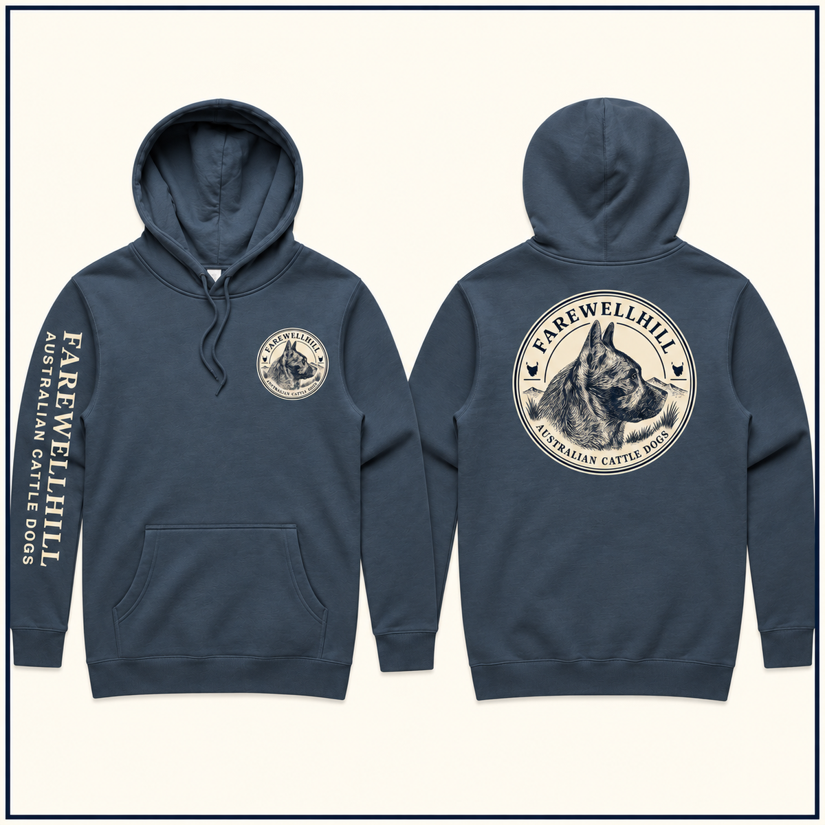 FAREWELLHILL Men's Stencil Hood