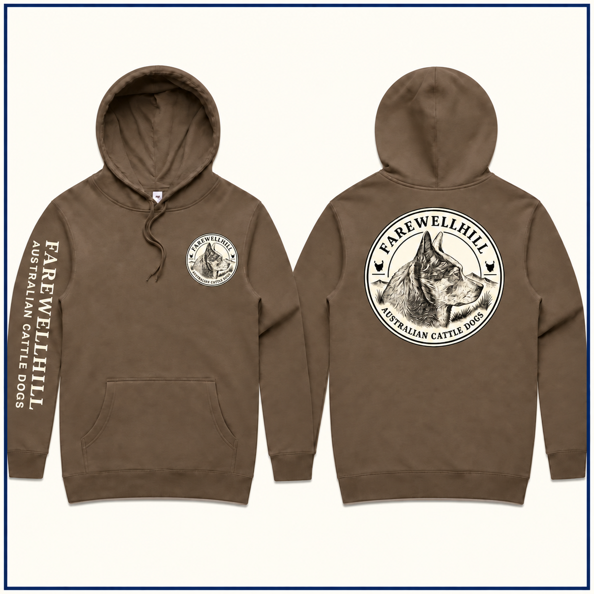 FAREWELLHILL Men's Stencil Hood
