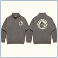 FAREWELLHILL Men's Relax Faded Half Zip Jumper
