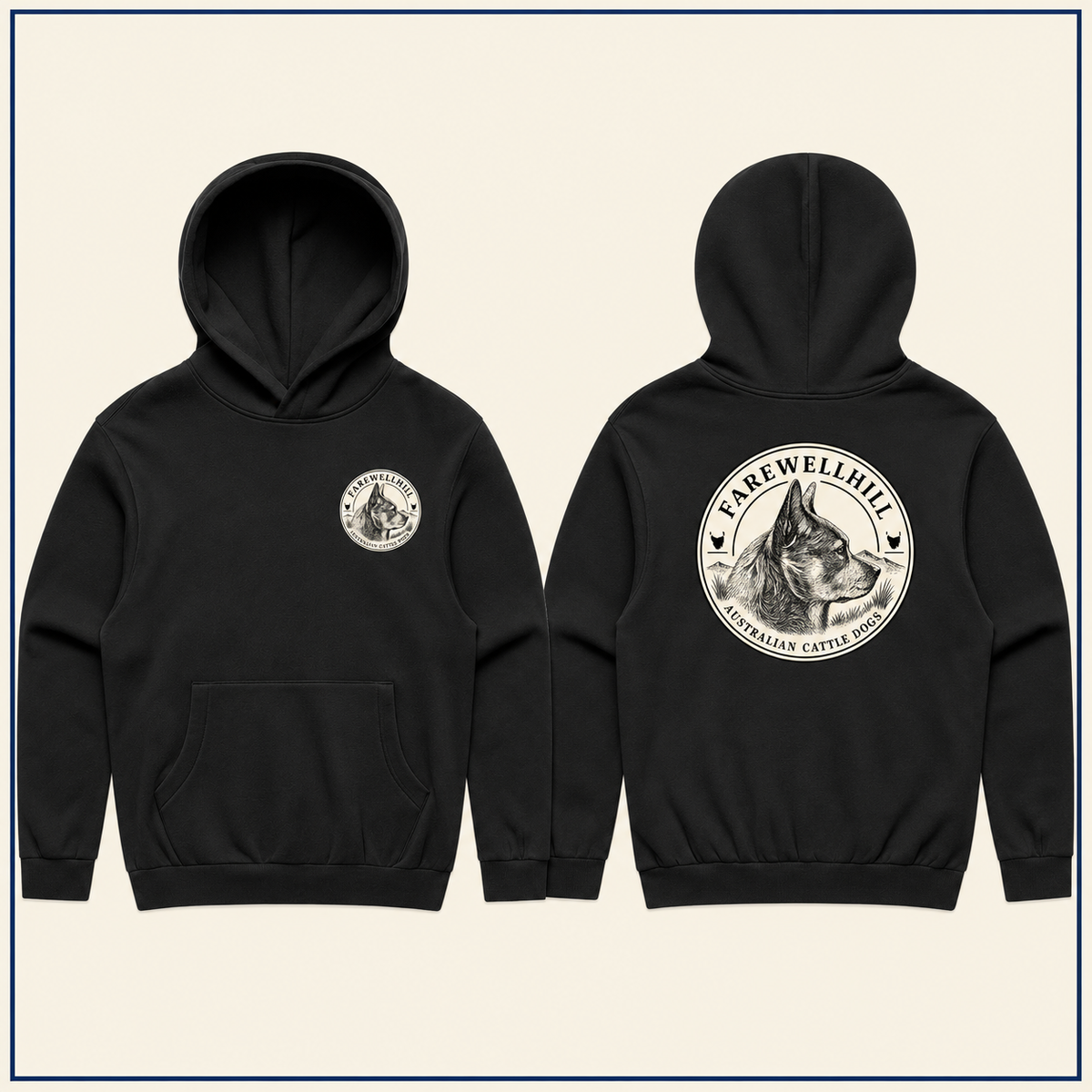 FAREWELLHILL Men's Box Hood