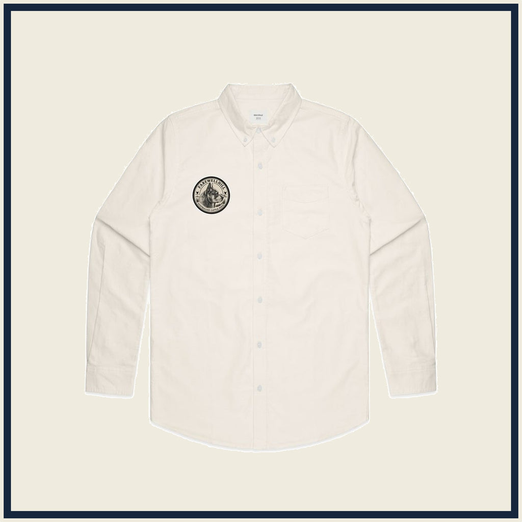 FAREWELLHILL Men's Mid Weight Oxford Shirt – Long Sleeve