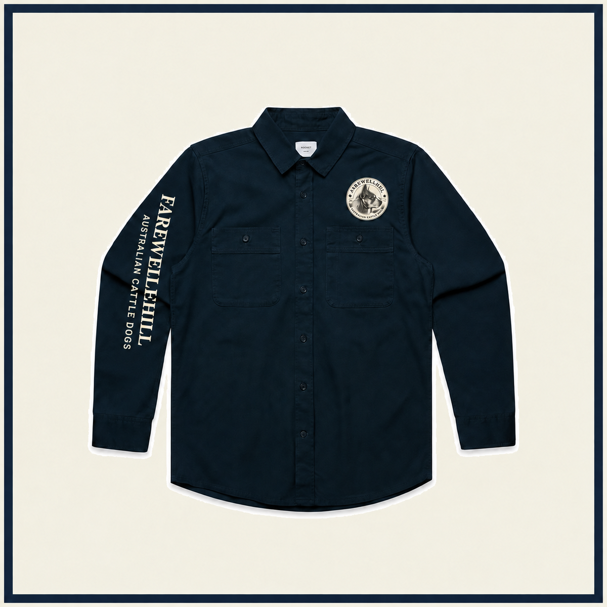 FAREWELLHILL Men's Heavyweight Shirt – Long Sleeve