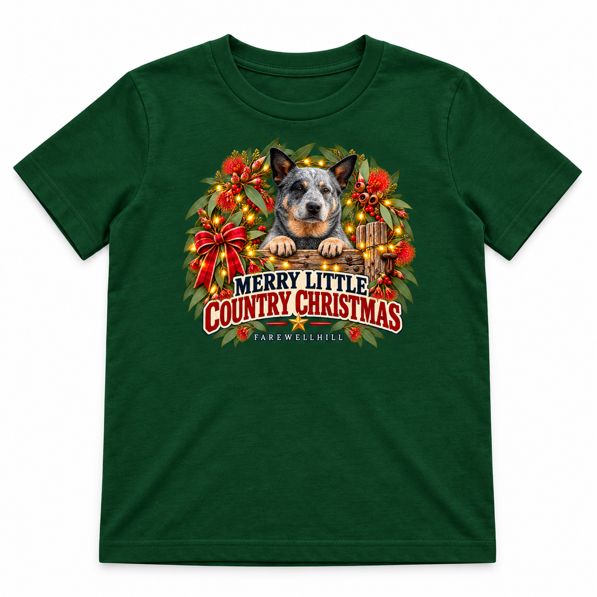 FAREWELLHILL Youth Staple Tee - Merry Little Country Christmas
