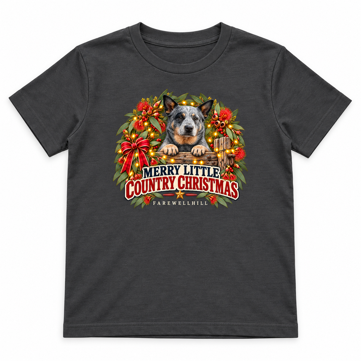 FAREWELLHILL Youth Staple Tee - Merry Little Country Christmas