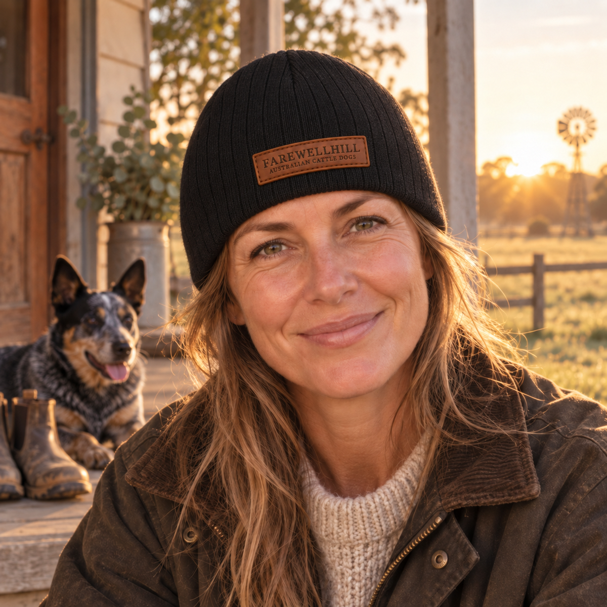 FAREWELLHILL 100% Cotton Beanie