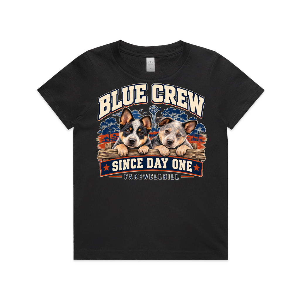 FAREWELLHILL Youth Staple Tee - Blue Crew – Since Day One