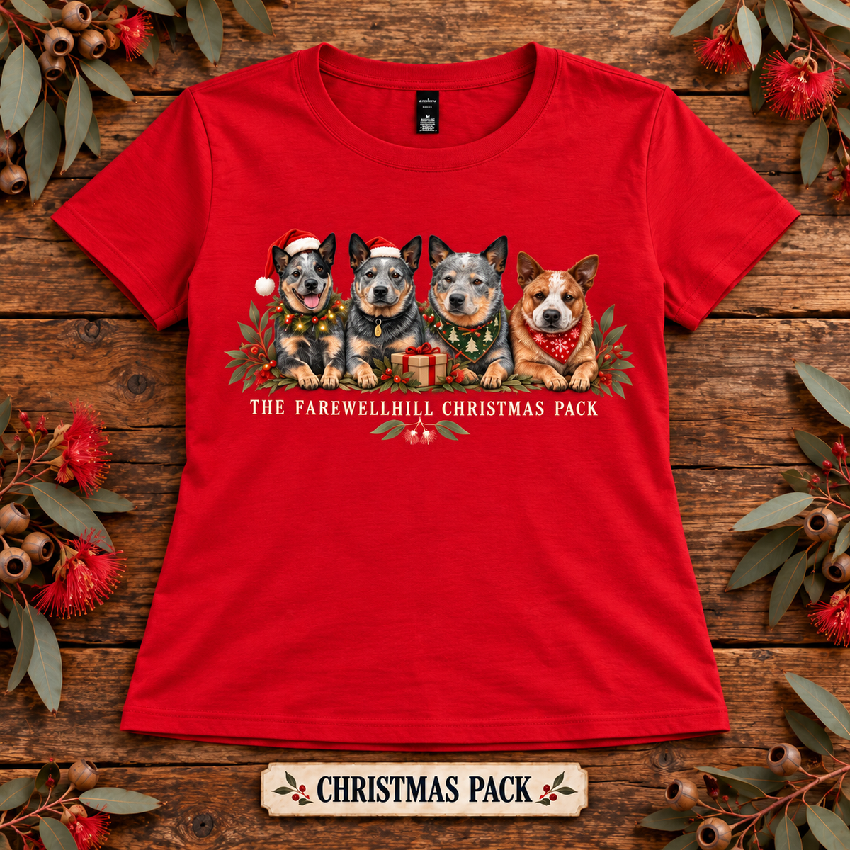 FAREWELLHILL Women’s Maple Tee - The FAREWELLHILL Christmas Pack