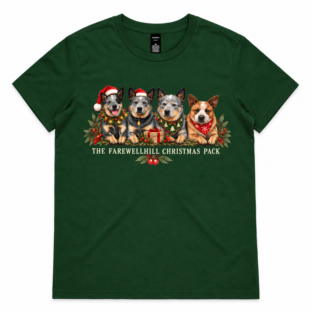 FAREWELLHILL Women’s Maple Tee - The FAREWELLHILL Christmas Pack
