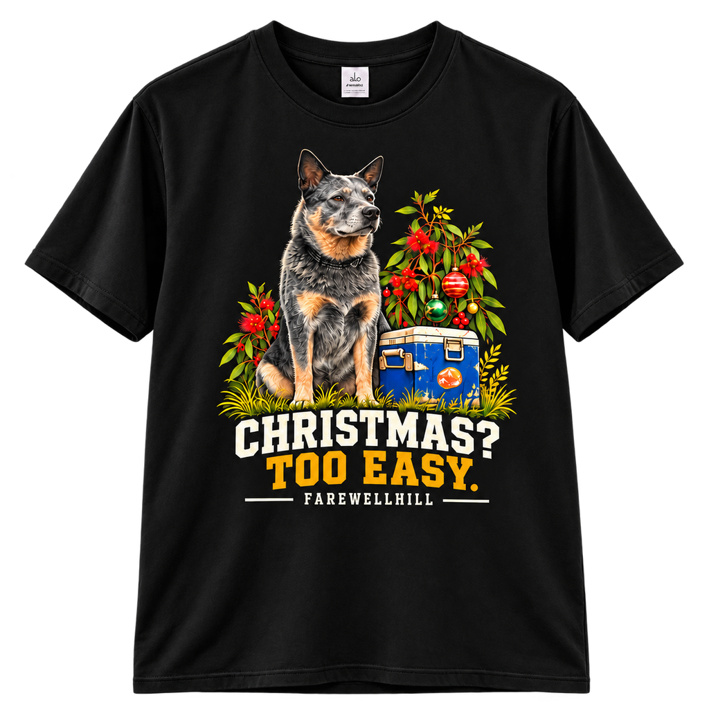FAREWELLHILL Men’s Classic Tee - Christmas? Too Easy.