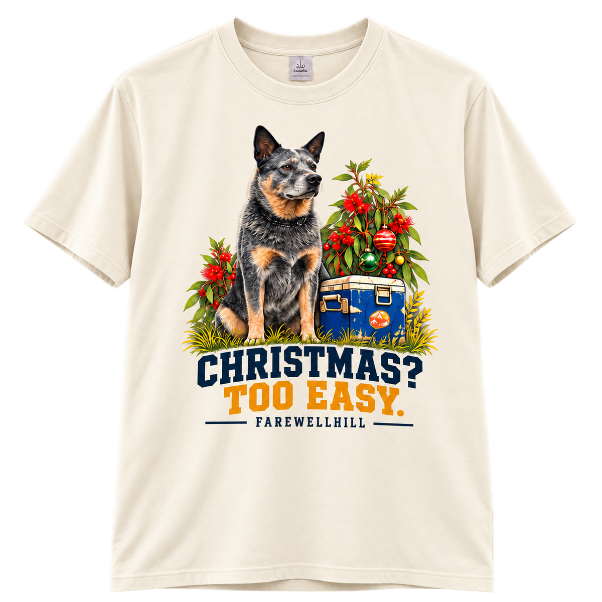 FAREWELLHILL Men’s Classic Tee - Christmas? Too Easy.