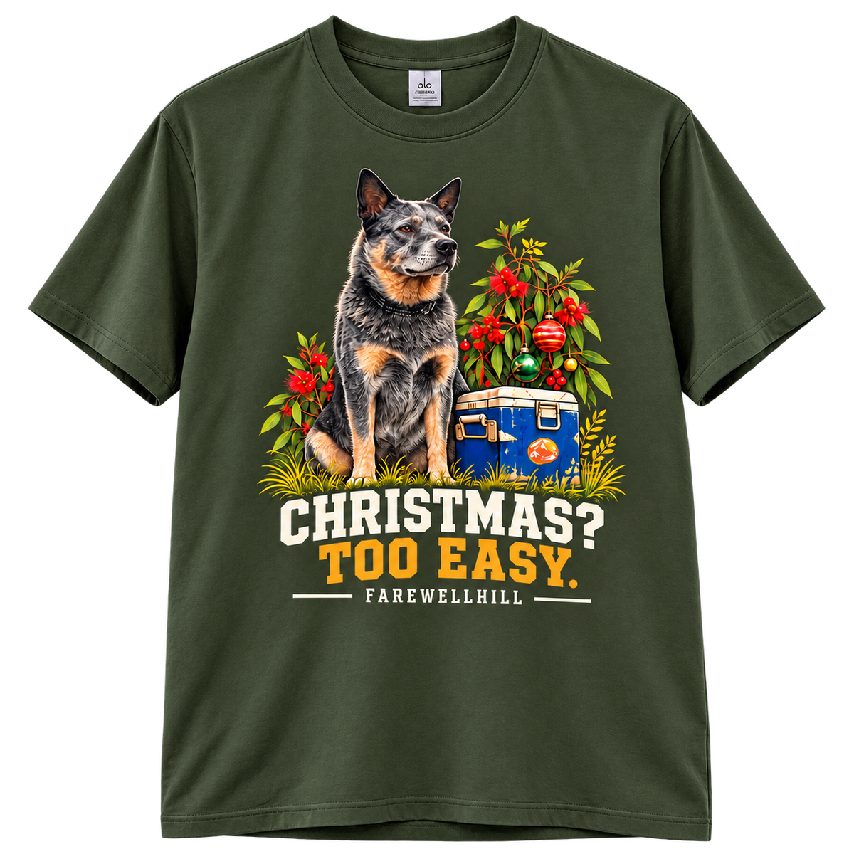 FAREWELLHILL Men’s Classic Tee - Christmas? Too Easy.