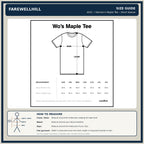 FAREWELLHILL Women's Maple Tee – Short Sleeve