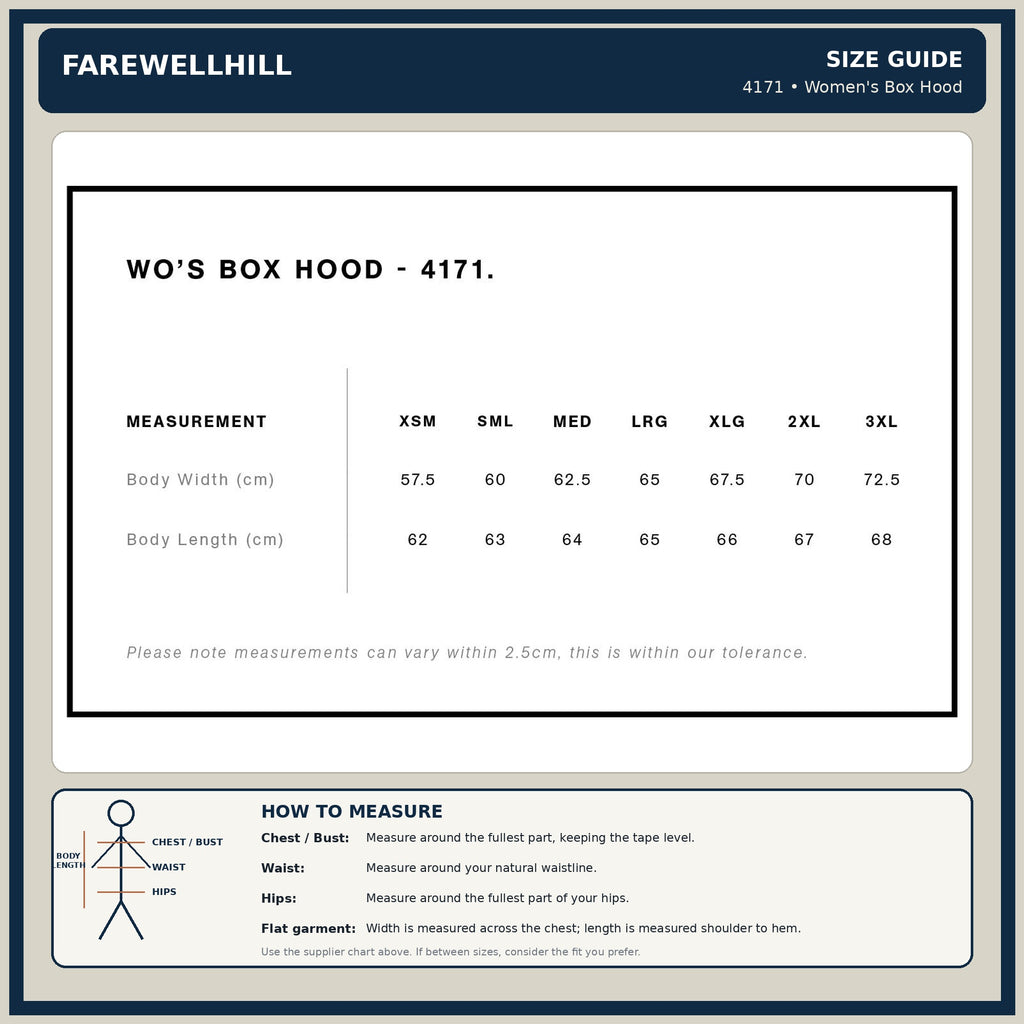 FAREWELLHILL Women's Box Hood