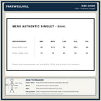 FAREWELLHILL Men's Authentic Singlet
