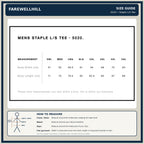 FAREWELLHILL Men's Staple Tee – Long Sleeve